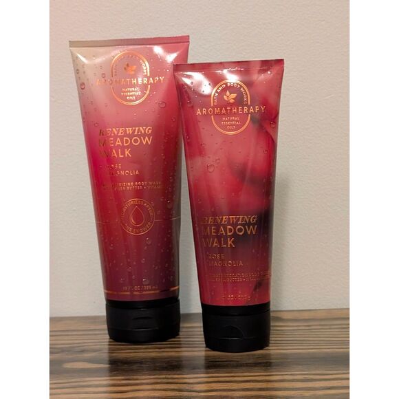 Bath & Body Works Renewing Meadow Rose Magnolia Bundle - Picture 1 of 3